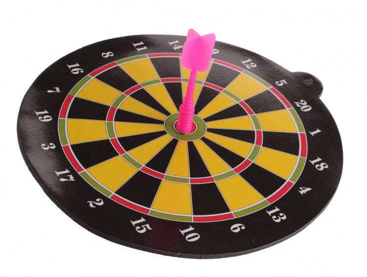 dartbord magnetisch roze 20 cm
