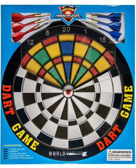 dartbord Safty 40 cm met 6 pijlen