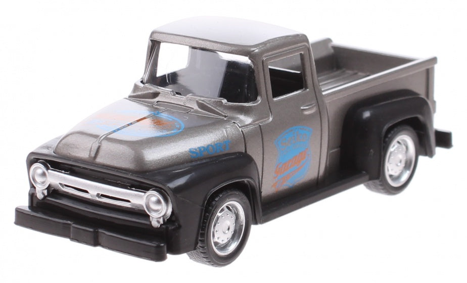 die-cast pick-up Modern City 10 cm grijs