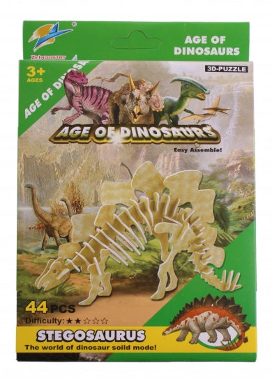 dinosaurus bouwpakket Stegosaurus 44-delig