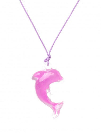 Dolfijnenketting paars