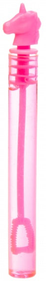 eenhoorn bellenblaas roze 11 cm