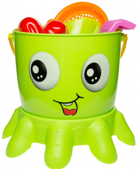 emmerset octopus groen 7-delig