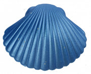 groei-schelp zeemeermin blauw 9 x 9 cm