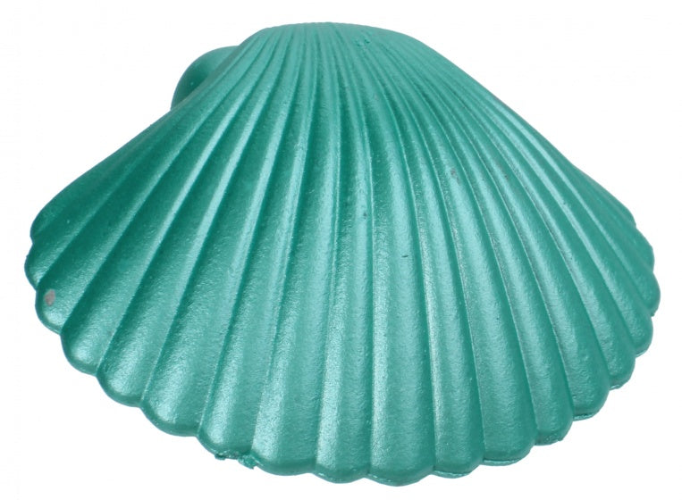 groei-schelp zeemeermin groen 9 x 9 cm