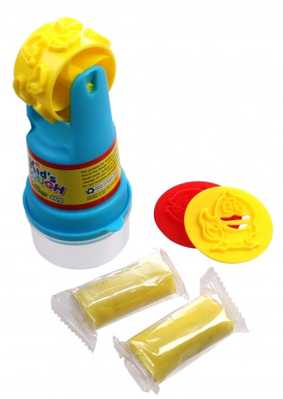 Kid's Dough stamp 'n' roller 5-delige kleiset geel