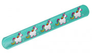 Klaparmband eenhoorn mintgroen 22 cm