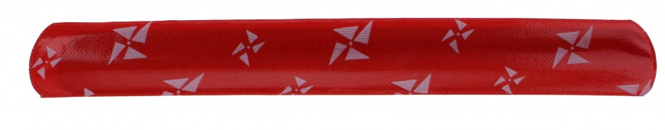 Klaparmband rood 22 cm