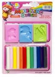 kleiset met vormpjes 15-delig roze