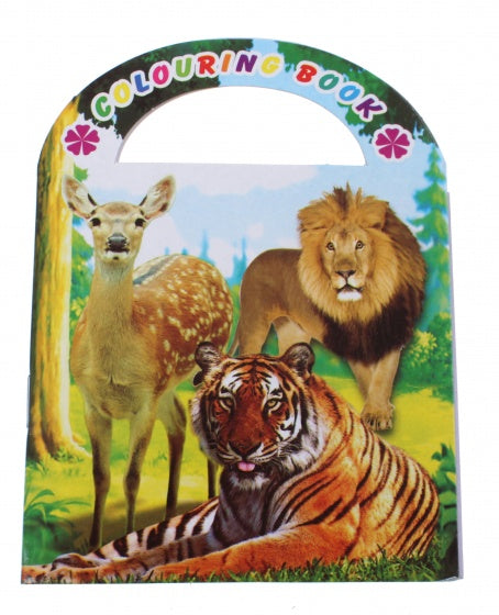 kleurboek dierentuin 9 cm