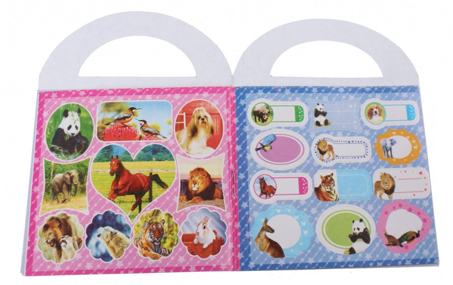 kleurboek dierentuin 9 cm