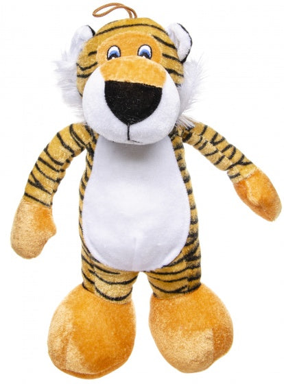 knuffel tijger geel/zwart 30 cm