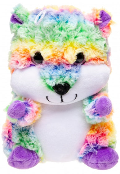 knuffelbeer 20 cm multicolor/paars