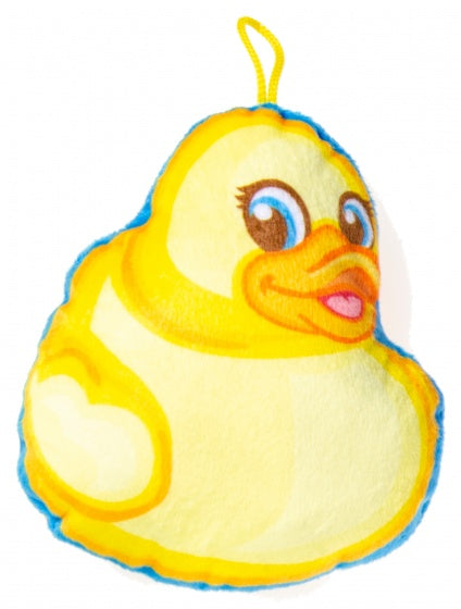 knuffeleendje 14 cm geel