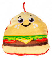 knuffelhamburger 14 cm multicolor