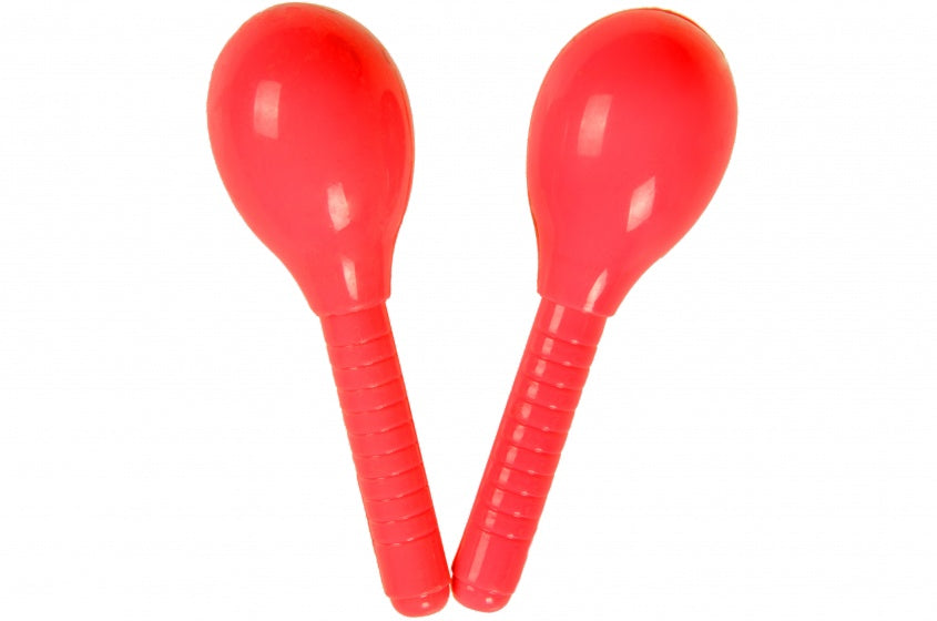 maracas 11 cm rood
