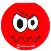 memoblok smiley 8 cm rood