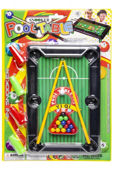 mini-snookerset 21-delig