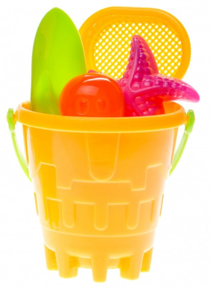 mini strandset 5-delig oranje