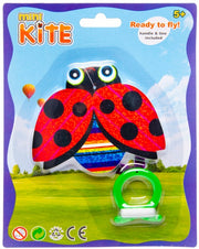 minivlieger lieveheersbeestje met touw 10 cm