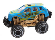 monstertruck blauw 9 cm