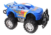 monstertruck powercar blauw 14 cm