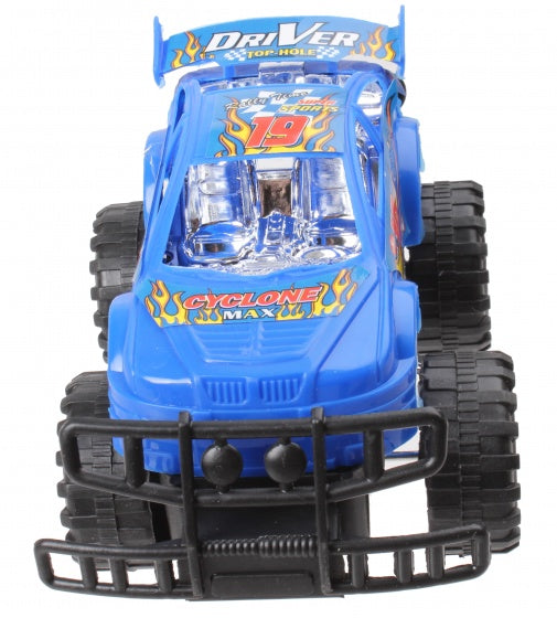 monstertruck powercar blauw 14 cm
