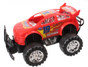 monstertruck powercar rood 14 cm