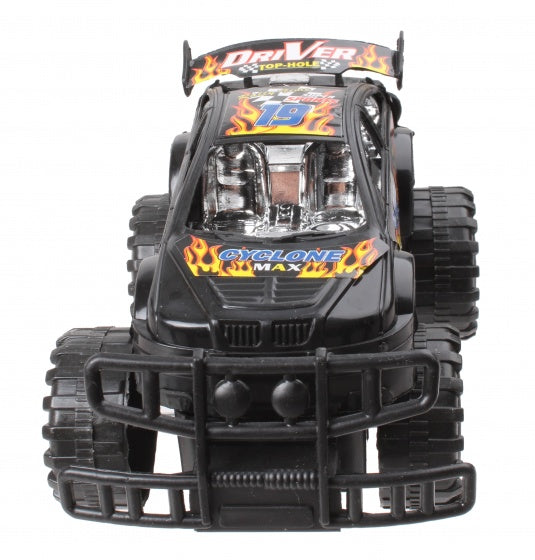 monstertruck powercar zwart 14 cm
