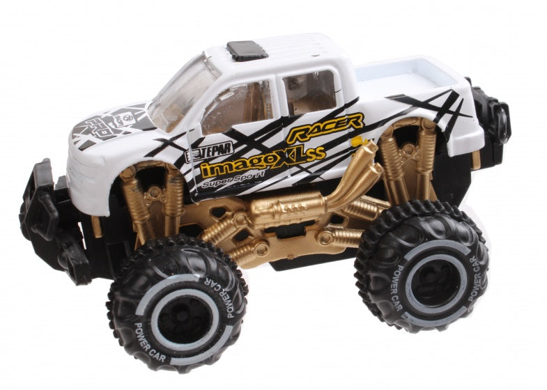 monstertruck wit 9 cm