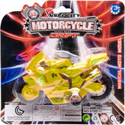 motor pull back 12 cm geel