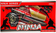 ninjaset XL 10-delig zwart/goud