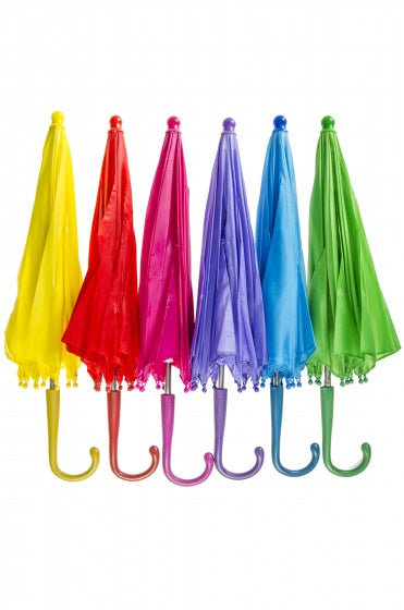 paraplu 50 cm blauw