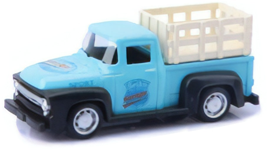 pick-up die-cast Modern City 10 cm blauw