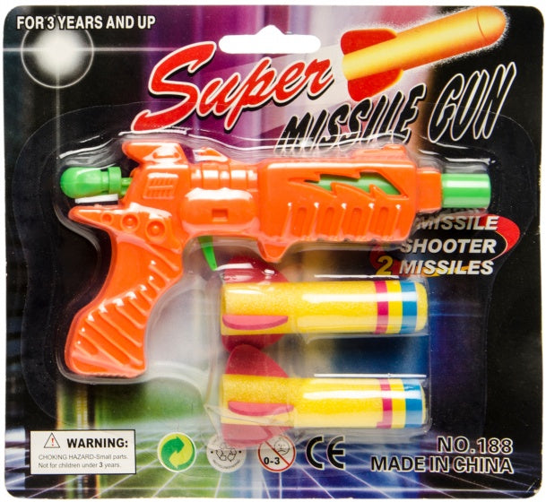 pistool met schuimpijlen 3-delig 12