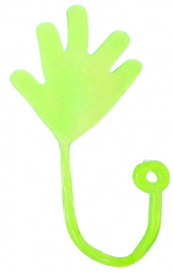 plakhand Sticky-hand 10 cm groen