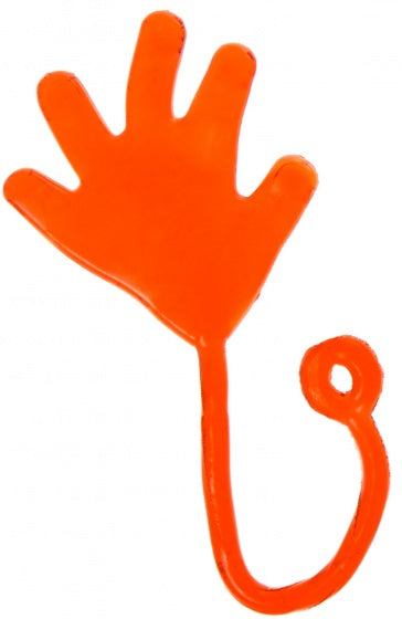plakhand Sticky-hand 10 cm rood