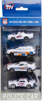 politievoertuigen 4 stuks o.a. politieauto