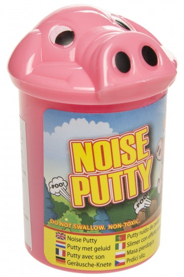 putty met geluid 9 cm roze
