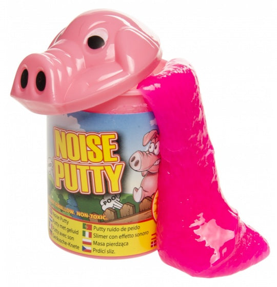 putty met geluid 9 cm roze