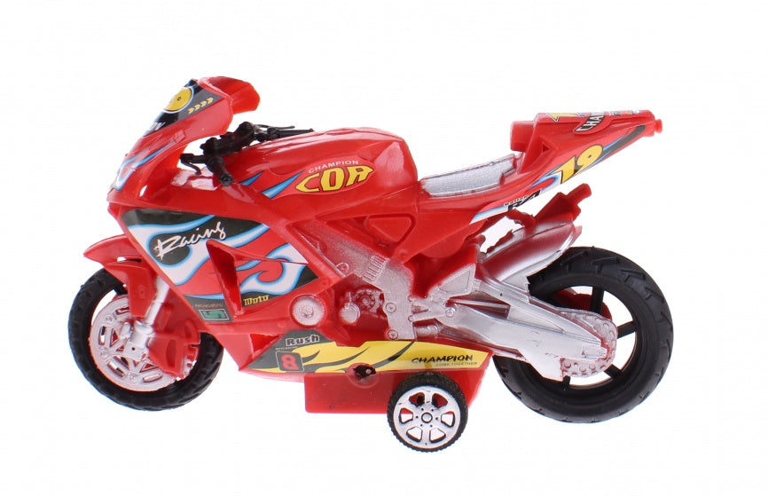 racemotor Champion 15 cm rood