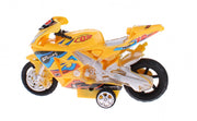 racemotor Champion 15 cm geel