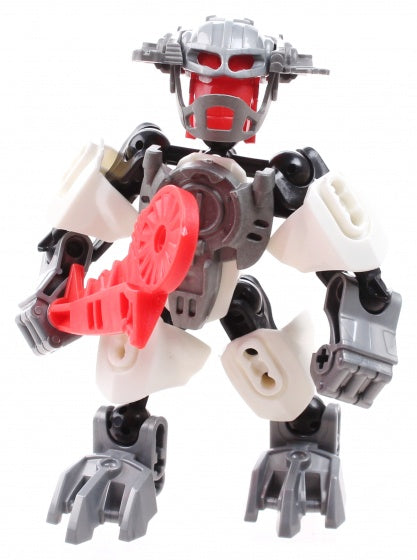 robot Thunderbolt Warrior Silver Pioneers 13 cm grijs