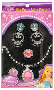 sieradenset prinsessen 6-delig diamant