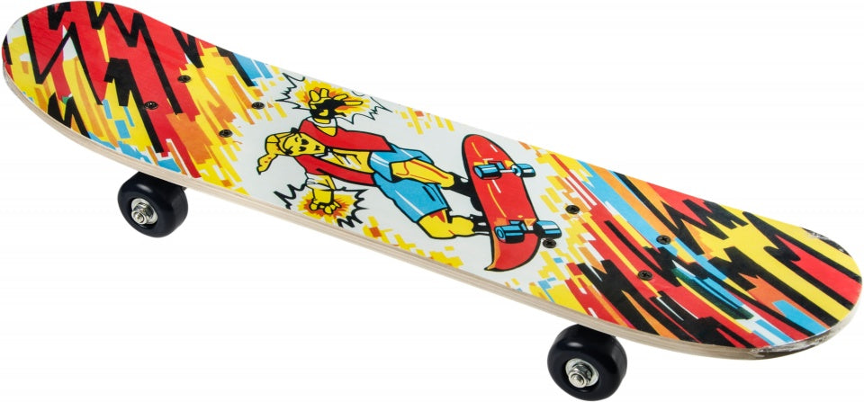 skateboard junior 60 cm zwart