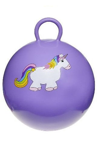 skippybal eenhoorn 45 cm paars