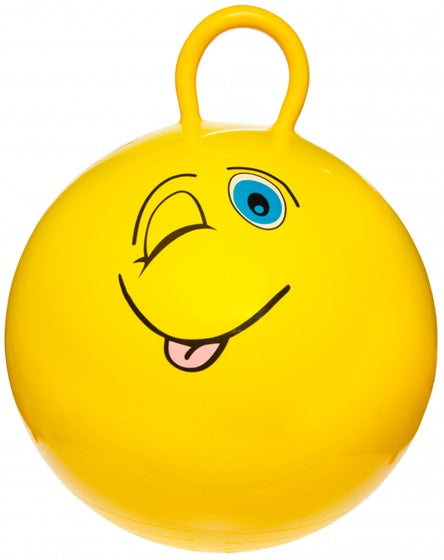skippybal smiley 46 cm geel