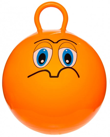 skippybal smiley 46 cm oranje