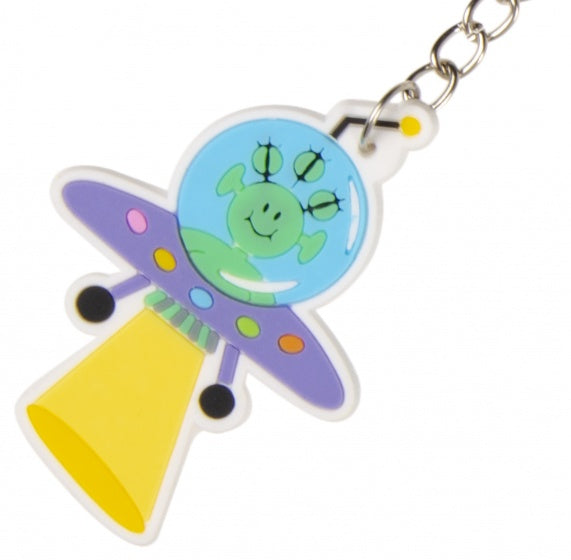sleutelhanger 9 cm ufo