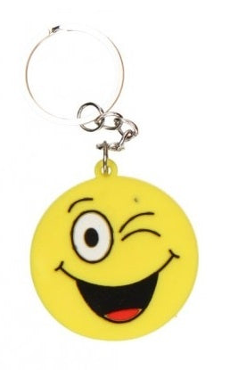 Sleutelhanger emoji geel 4